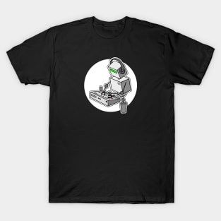 Robot Playing 909 Drum Machine T-Shirt